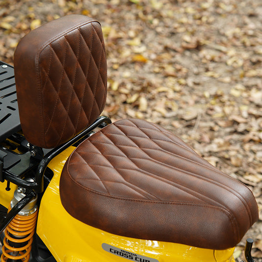 FLASH SALE!!! NBC110 C110XJ Diamond Quilted Brown Leather Seats