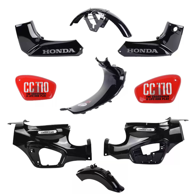 CC110 C110X C110XJ Black CT125 Style Kumamon Edition Fairings